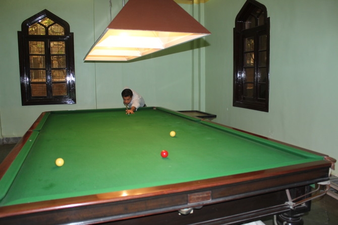Snooker Table : Photography By Venkatesh A.G.